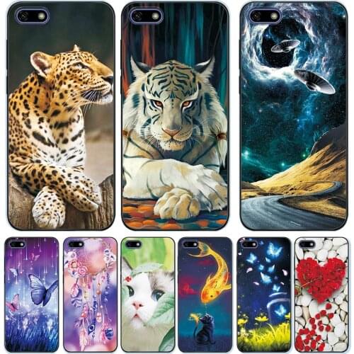 Honor 7A For Huawei Honor 7A Case DUA-L22 5.45" Silicone Soft TPU Back Cover Case For Huawei Honor 7A Cover a7 7 a Coque Capa