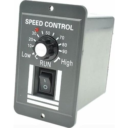 DC12V-60V motor controller 40A brush motor speed controller, forward and reverse with switch controller