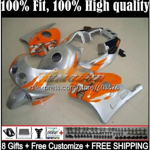 Injection Body For HONDA CBR 250RR 250CC CBR250RR 1988 1989 40CL.22 CBR 250 RR CC MC19 CBR250 RR 88 89 OEM Fairings Orange HOT