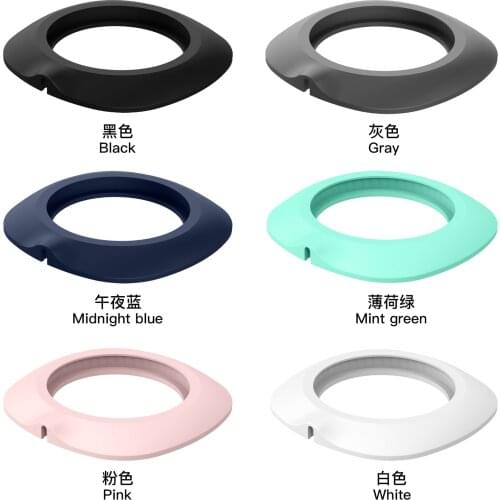 Desk Thick Silicone Protective Case for Apple Magsafe Anti Sctratch Pouch Cover for iPhone 12 Wireless Charger Shockproof Bag