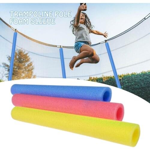 1pcs 40cm Trampoline Pole Foam Sleeve Long Trampoline Pole Paddding Waterproof Anti-UV Trampoline Pole Anti-collision Protection
