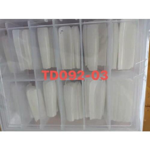 120PC XXL Full Coverage Coffin Nail Tips - Press-on Nails -120PC XXL Tapered Square Full Cover Nail Tips - Press On Nails