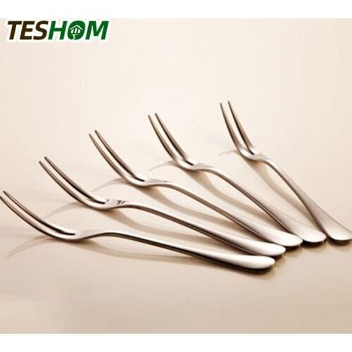 Наборы десертных вилок TESHOM China At AliExpress