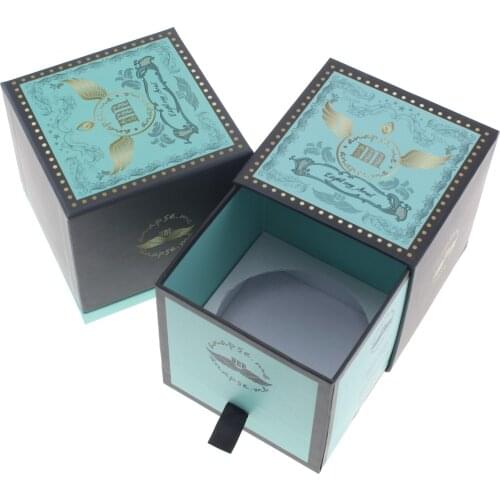 New product custom logo Luxury Sliding drawer box cosmetics paper packaging box Toy Gift box with Your Logo and Paper Insert