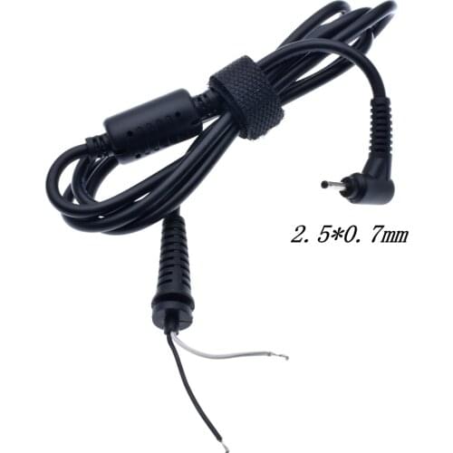 1.2M 2.5*0.7mm DC Power Supply Plug Connector Cord Cable For Samsung TIV Smart XE500T1C PC Pro XE700T1C Laptop Adapter 2.5x0.7mm