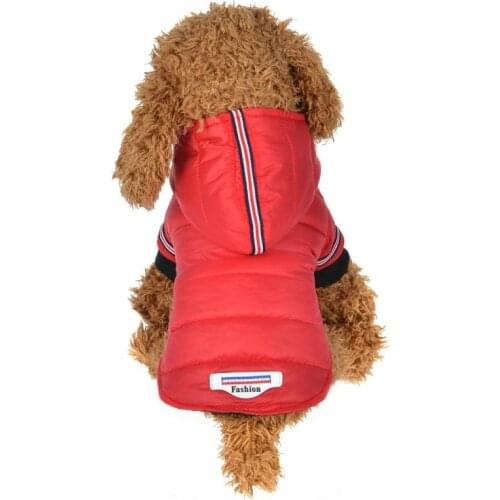 2017 New Print Pet Dog Coat Winter Puppy Jacket Outfit Warm Chihuahua Dog Clothes For Small Dogs Hoodies