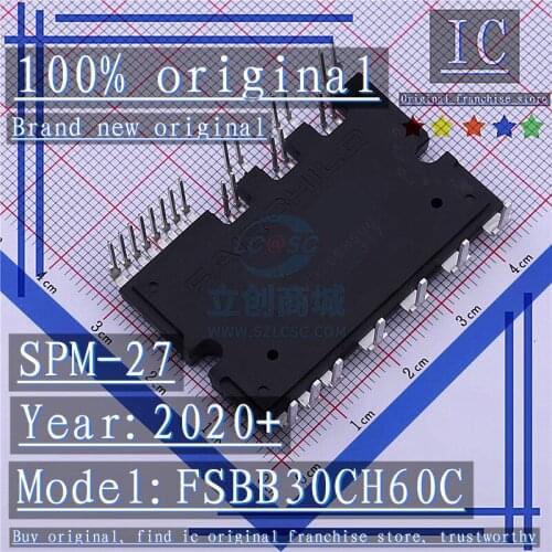 2020+100% Brand new original 1PCS-5PCS FSBB30CH60C SPM-27 Intelligent inverter air conditioner module