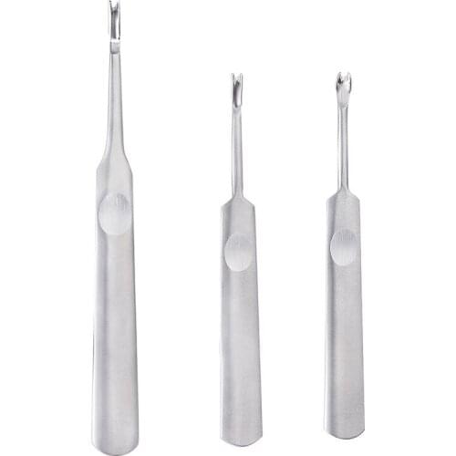 3pcs DIY Hand Stitching U+V Shaped Groover Skiving Edge Beveler Tool Kit Leather Craft Set Making Kit For 95v+95u+115v