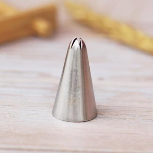 #33 Icing Tip Nozzle Cake Decorating Tips Stainless Steel Icing Fondant Piping Decorating Nozzle Tip Baking & Pastry Tools