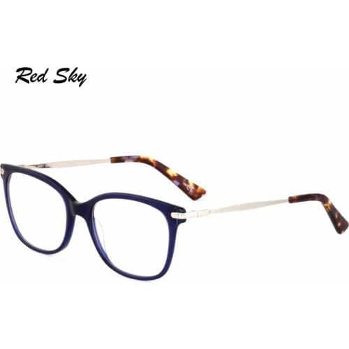 Acetate Optical Glasses Frame 2020 Women New Fashion Prescription Myopia Presvyopia Spectacels Frame Female Eyewear