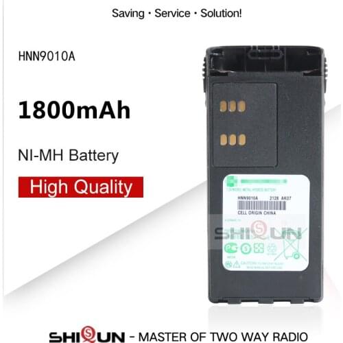 High Quality HNN9010A Ni-Mh 1800mAh Battery Compatible with GP338 GP328 PTX760 walkie-talkie explosion Battery walkie talkie