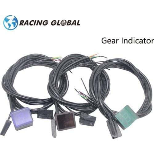 ALCON-Racing ATV Vehicles Digital Gear Indicator LED Display Monitor Shift Lever Sensor Tool Universal Waterproof