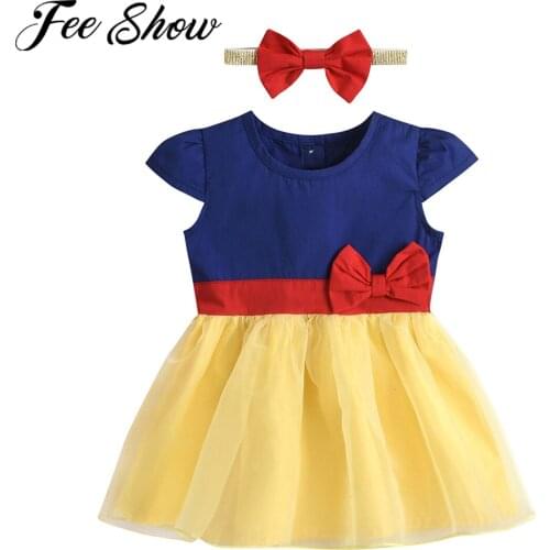 Праздничные платья для малышек FEESHOW China At AliExpress