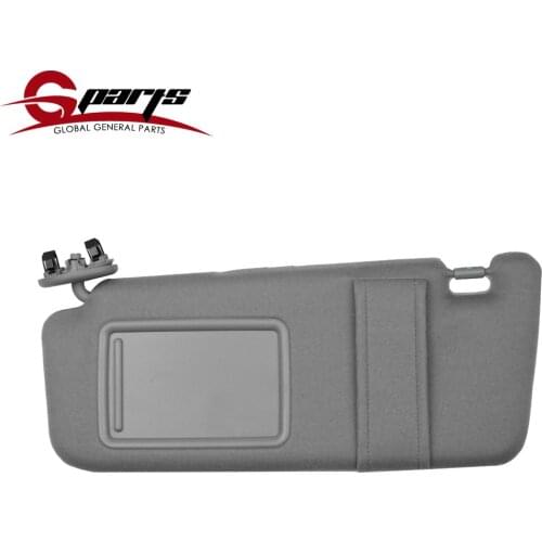 G-Parts Car Left Driver Side Sun Visor Mirror Without Light Fit For Toyota Camry 2007-2011 74320-06780-B0