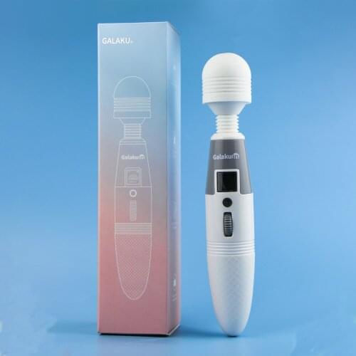 Powerful Heatable Magic AV Wand Vibrator for Woman USB Charging Erotic Sex Shop Adult G Spot Massager Clitoris Stimulator Toys
