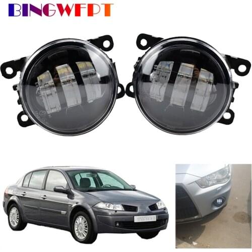 Fog Light Assembly For Renault Megane 2 II 3 III 2002-2015 Car H11 Front Bumper Fog Lamp