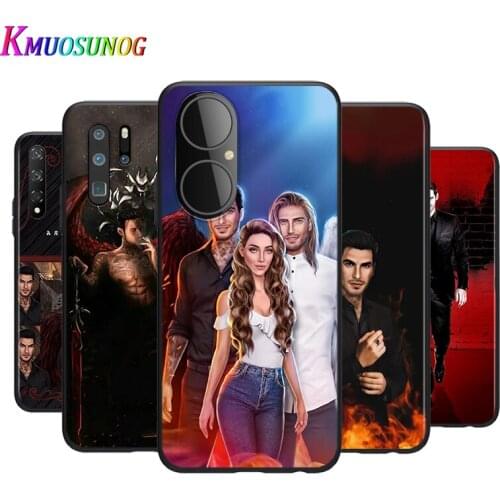 Silicone Cover Romance Club For Huawei P50 P40 P30 P20 Pro P10 P9 P8 Lite E Plus 2019 Phone Case