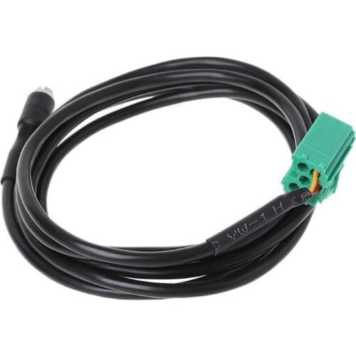 Aux Cable Adapter Mini ISO Female Jack Extension Wire For Radio Player