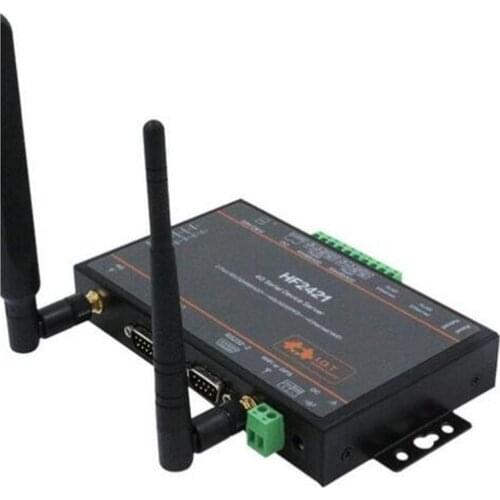 Wifi module Double Port Serial Device Server RS232 RS485 RS422 to Ethernet Wifi 4G 3G GPRS Network Converter IoT NEW