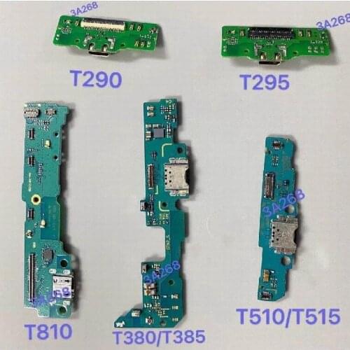 ZONBEMA Original For Samsung Galaxy Tab A 8.0 Tab A2 T380 T385 Charge Charging Port USB Dock Connector Flex Cable
