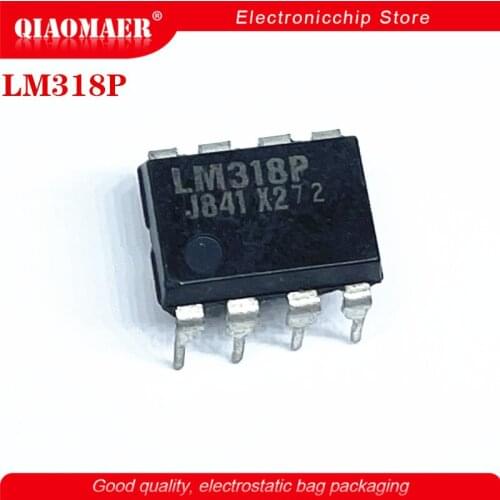 10PCS/lot LM318P LM318 318P DIP8 Integrated circuit