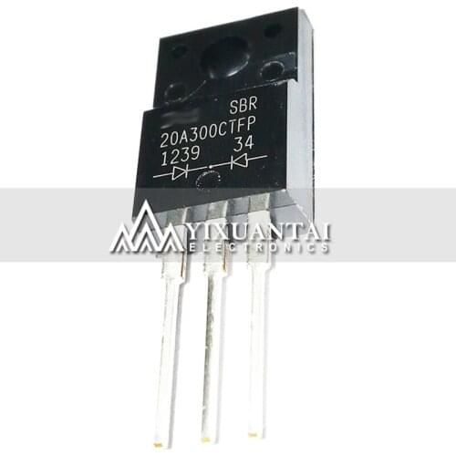 5pcs/lot 10pcs/lot 20pcs/lot Free shipping 100% original SBR20A300CTFP 20A300CTFP TO220F