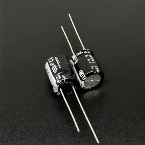5pcs/50pcs 22uF 100V NICHICON KL 10x13mm 100V22uF (K) 10% tolerance Low Leakage Current Aluminum Electrolytic Capacitor