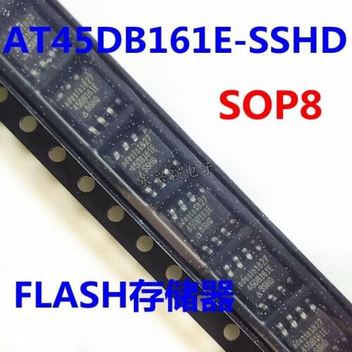 5pieces AT45DB161E-SSHD SOP-8 AT45DB161E FLASHIC