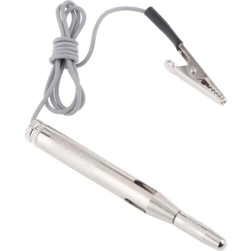 6V-24V Digital LCD Circuit Tester with Extended Spring Wire Car Truck Low Voltage & Light Tester with Stainless Probe