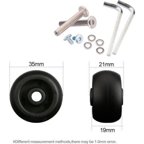 Luggage wheel accessories, universal wheels, airplane suitcase, roller wheels, mute reinforcement 22 inches 24 inches