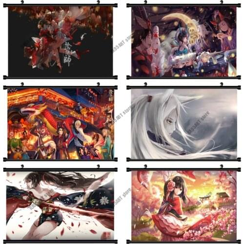 DIY 5D Diamond Painting Onmyoji Anime Game Cross Stitch Kits Full Drill Embroidery Diamond Mosaic Art Picture Home Decor Gift