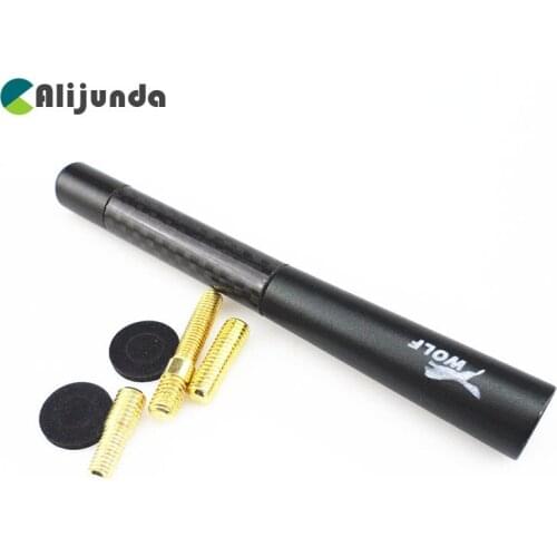 Alijunda Car Antenna FM AM Radio Carbon Fiber Short Car Aerial For Chery Tiggo Fulwin A1 A3 QQ E3 E5 G5 V5/EMGRAND EC7 EC7-RV E