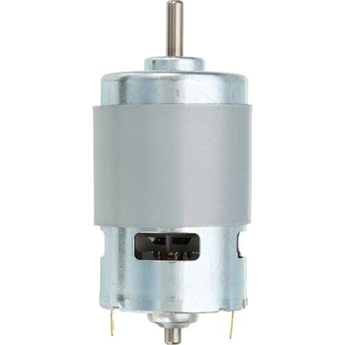 775 Motor DC 12V 10000rpm Motor Double Ball Bearing Large Torque 150W High Power Low Noise Electronic Component High-speed Motor