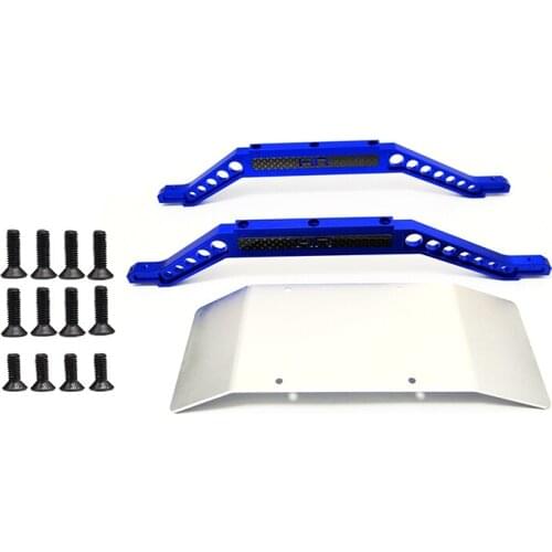 HR Aluminum Chassis Brace Set for Traxxas E-Maxx 16.8V 4WD Truck RTR