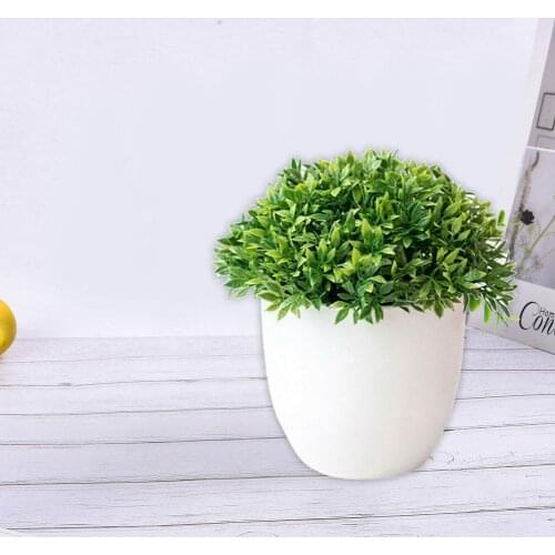 Artificial Plants Bonsai Small Tree Pot Plants Fake Flowers Potted Ornaments Hotel Garden Decor Home Decoration Bonsai Ornaments
