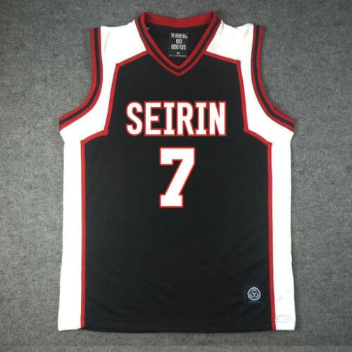 Kuroko No Basuke Basket Cosplay Seirin Kiyoshi Teppei NO.7 Basketball Jersey Mens Uniforms Boys Sport Clothes Sports Suits