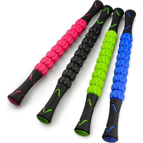 Yoga Massage Roller Stick Deep Relax Fascia Muscle Stick Fitness Back Roller Exercise Equipment For Therapy Relieve Physio