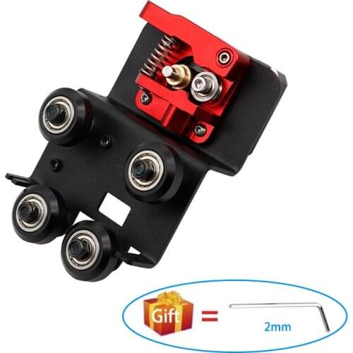 A Set Upgrade Direct Drive Plate Kit Aluminum Alloy Mounting Extruder Adapter for 3D Printer Ender3/CR10