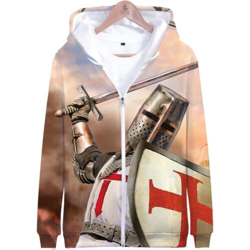 Knight Templar 3D Hoodies Men/Women Fashion New Popular Personality Anime Hoodie Casual Harajuku Mens Sweatshirt brand clothes