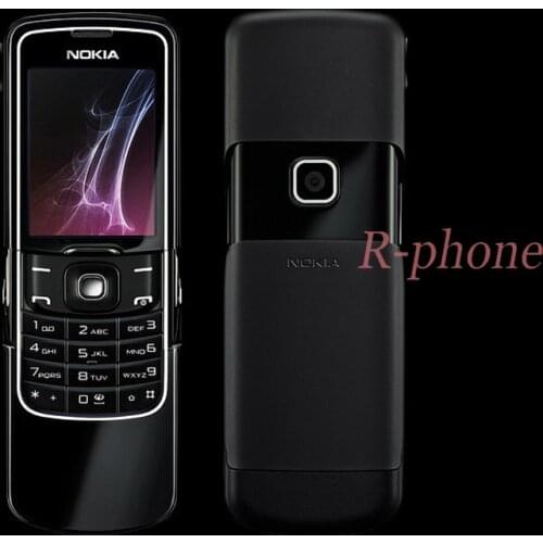 Origina Nokia 8600 Luna Mobile Cell Phone Unlocked RUSSIAN keyboard Arabic Keyboard & One year warranty