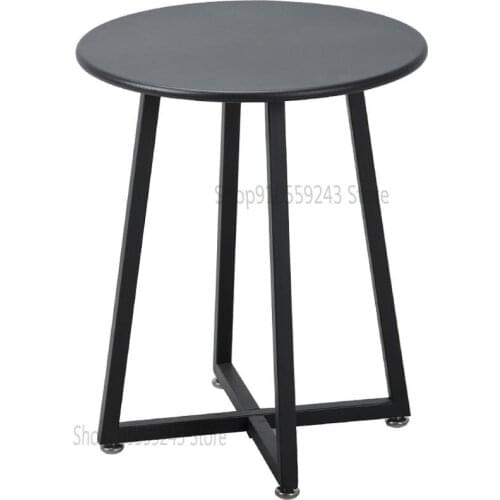 Nordic Side Table Net Red Light Luxury Coffee Table Living Room Simple Ins Sofa Corner Table Small Side Table Bedroom Round Tabl