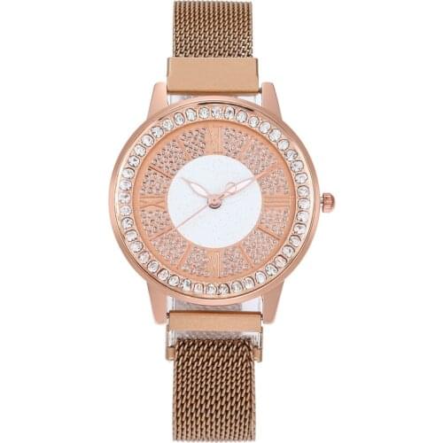 New Womens Watches Luxury Fashion Quartz Watch Ladies Top Brand Female Stainless Steel Watchband Wristwatch Relógio feminino