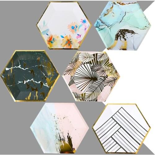 Disposable Paper Cup Platebirthday party decorations kids Picnic Autumn Outing Plate Dessert TableCake Printing Baby Shower