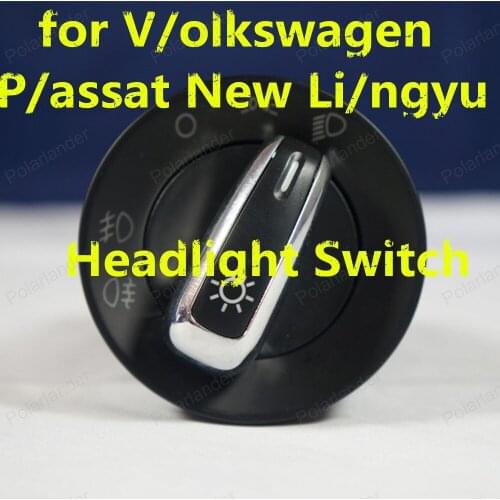 Polarlander Headlight Switch Knob Button for V/olkswagen P/assat New Li/ngyu 3BD941531 Fog Headlight Lamp