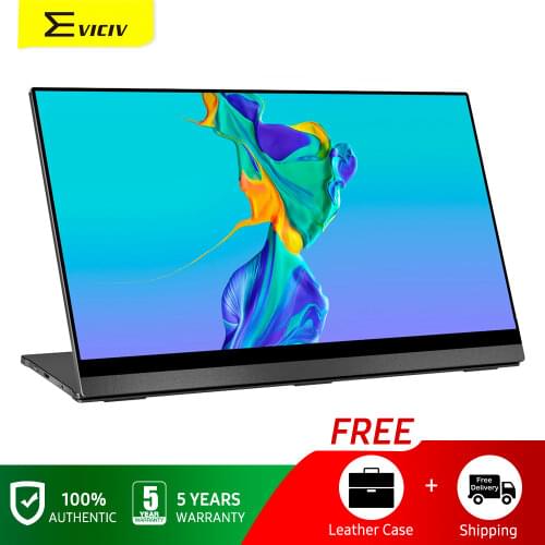 EVICIV Raspberry Pi 4 4K TouchScreen 15.6" Portable Monitor Auto Rotate RasPi Multi-Touch Display Rasberry Tactile Touch Screen