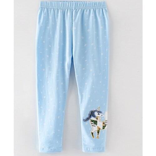 Unicorn Brand 100% Cotton Stretch Trousers Children Infant Bebe Skinny Pencil Pants Baby Girl Clothes Kids Casual Girls Leggings