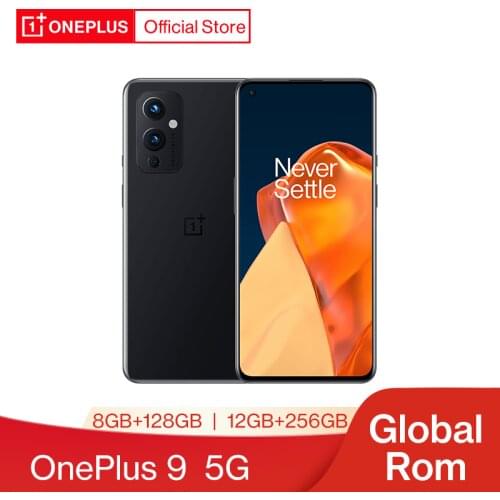 Global Rom OnePlus 9 5G Snapdragon 888 8GB 128GB Smartphone 6.5‘’ 120Hz Fluid AMOLED Hasselblad Camera OnePlus Official Store
