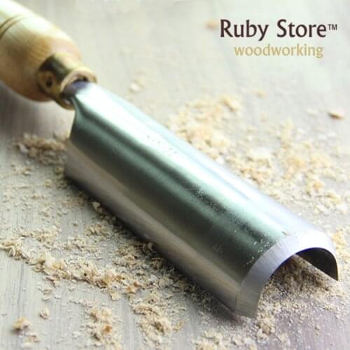 Woodturning Woodworking Roughing Gouge Wood Lathe Turning HSS Super Size A2005(42 x 160mm) with 340mm long handle