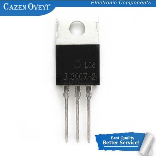 10pcs/lot FJP13007 MJE13007 J13007 J13007-2 TO-220 In Stock