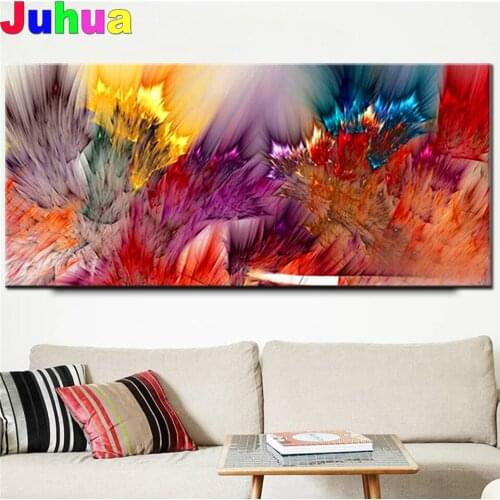 3D Diy Diamond Painting Abstract Modern clouds 5d diamond embroidery diamond art kit home decortiom wall sticker Large Size